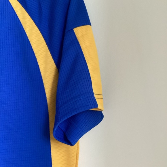 DIADORA Roma Team Jersey Youth Large Blue Yellow NWT Blokecore - Picture 5 of 15